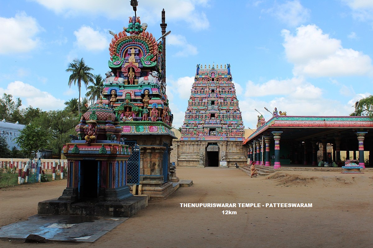 thenupuriswarar temple Patteswaram